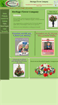 Mobile Screenshot of heritageflower.com